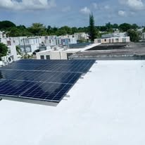 Sistema blanco reflectivo — Cubierta solar
